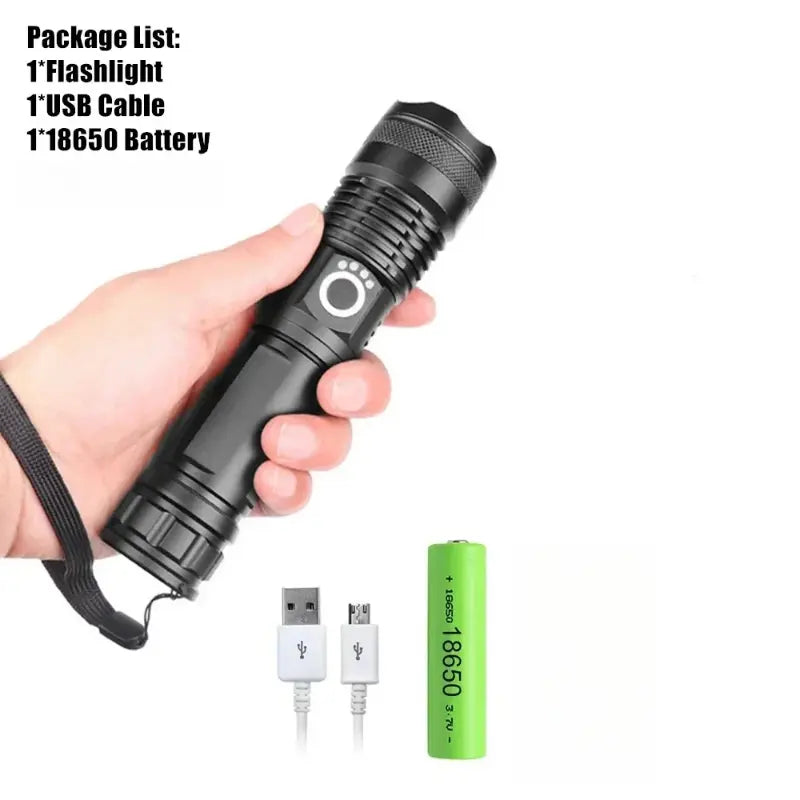 1000 Lumens Xlamp Xhp70.2 Most Powerful Led Flashlight 256135