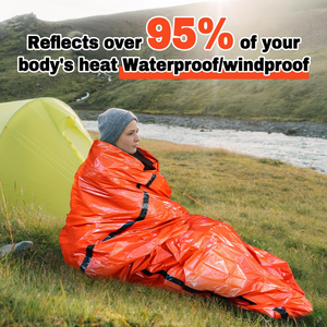 Lightweight Emergency Bivvy Bag – Waterproof And Windproof Shelter