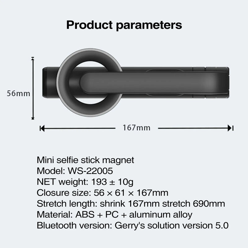 iPhone Tripod with Wireless Remote for Content Creators 9857600454977-1
