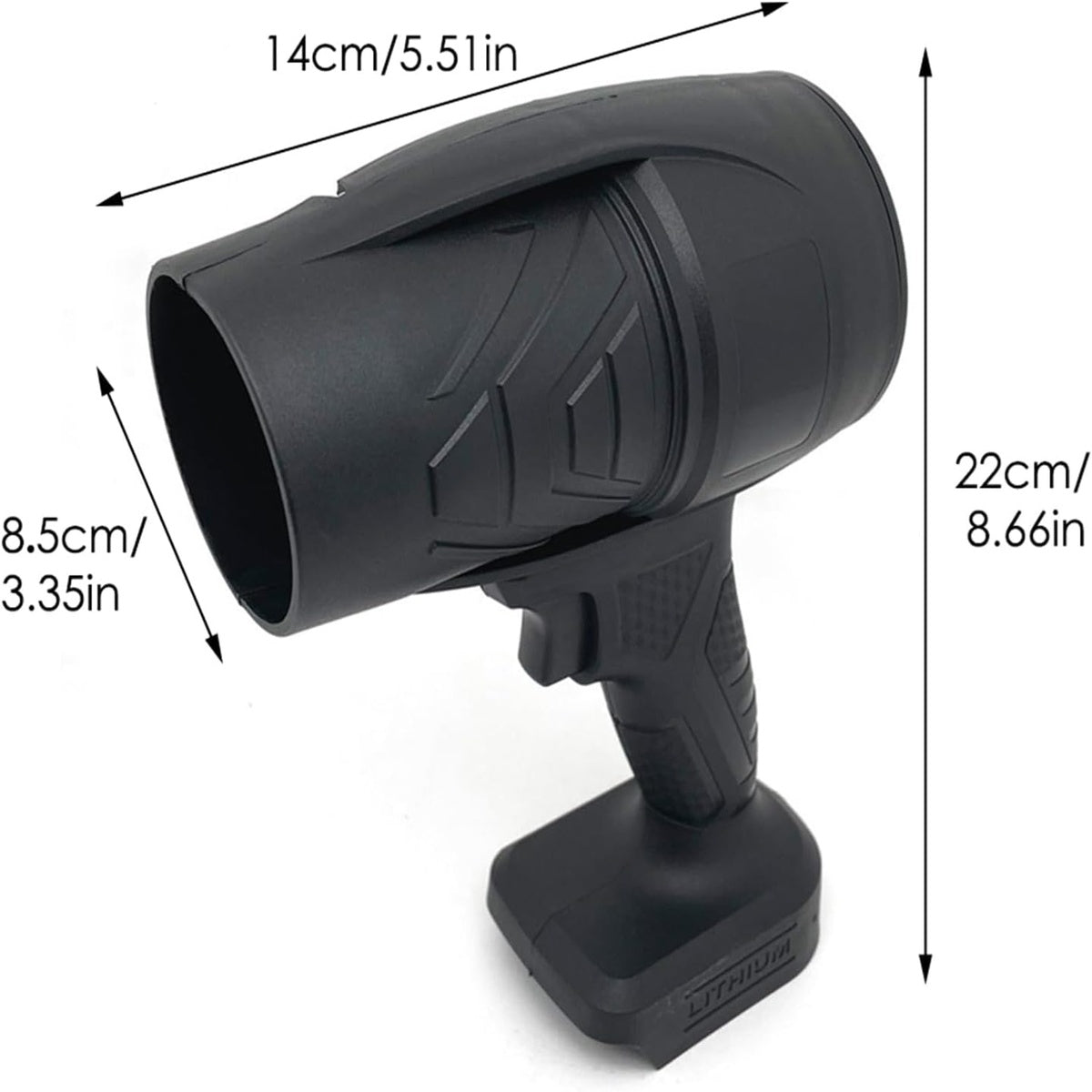 Turbo Jet Dryer with Two Rechargeable Batteries for Fast and Powerful Drying 5121091610094