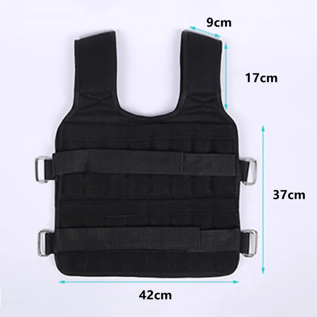 Exercise Weight Vest - 20Kg Adjustable Exercise Loading Weight Vest for Fitness Training 7812353196230-1