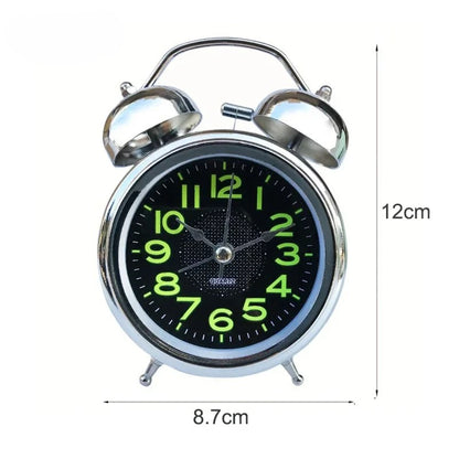 Extra Loud Retro Double Bell Alarm Clock For Heavy Sleepers