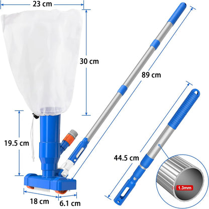 Aquavac – Chemical-Free Pool Vacuum Cleaner With Powerful Hose Suction For Leaves, Dirt & Debris 10128619110678-1