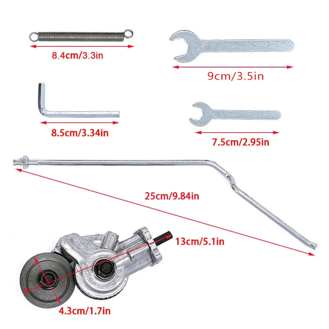 Electric Drill Plate Cutter - Metal Nibbler Drill Attachment with Adapter 7767666786502-1