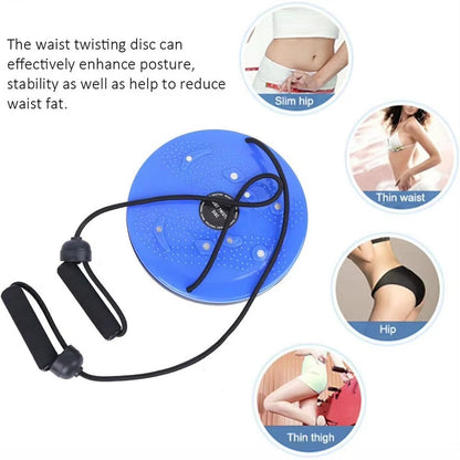 Waist Whisper Twisting Disc Pro - Magnetic Massage Balance Board for Core Strength & Waist Training at Home 9975745249601-1