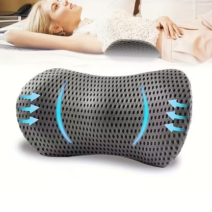 Ergonomic Lumbar Support Cushion for Lower Back Pain Relief - Ideal for Office, Driving, and Home Use 9878962897217-1