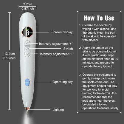 Mole And Dark Spot Electric Pen Remover 8746281369934-1