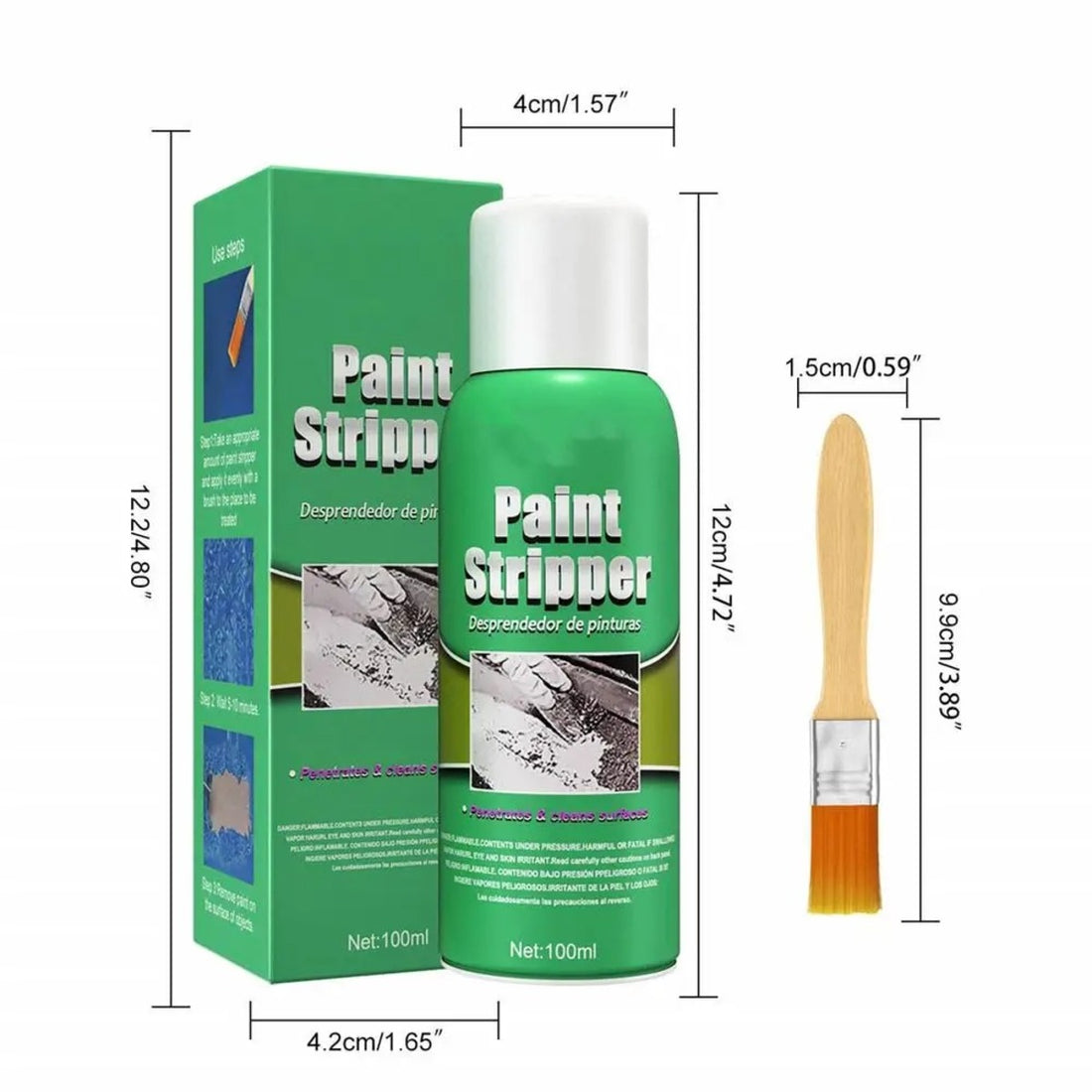Electric Paint Stripping Tool For Surface Cleaning Restoration Projects 9312654295366-1