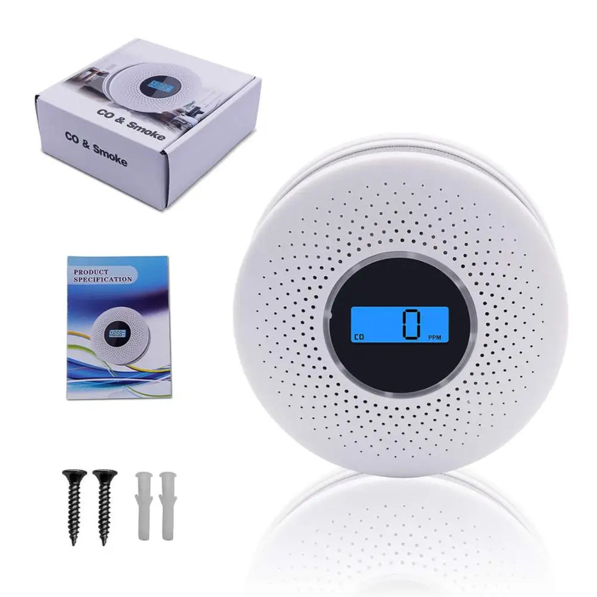 SafeAlert 2-in-1 Smoke & Carbon Monoxide Detector – Maximum Home Protection SH1751817214987860882
