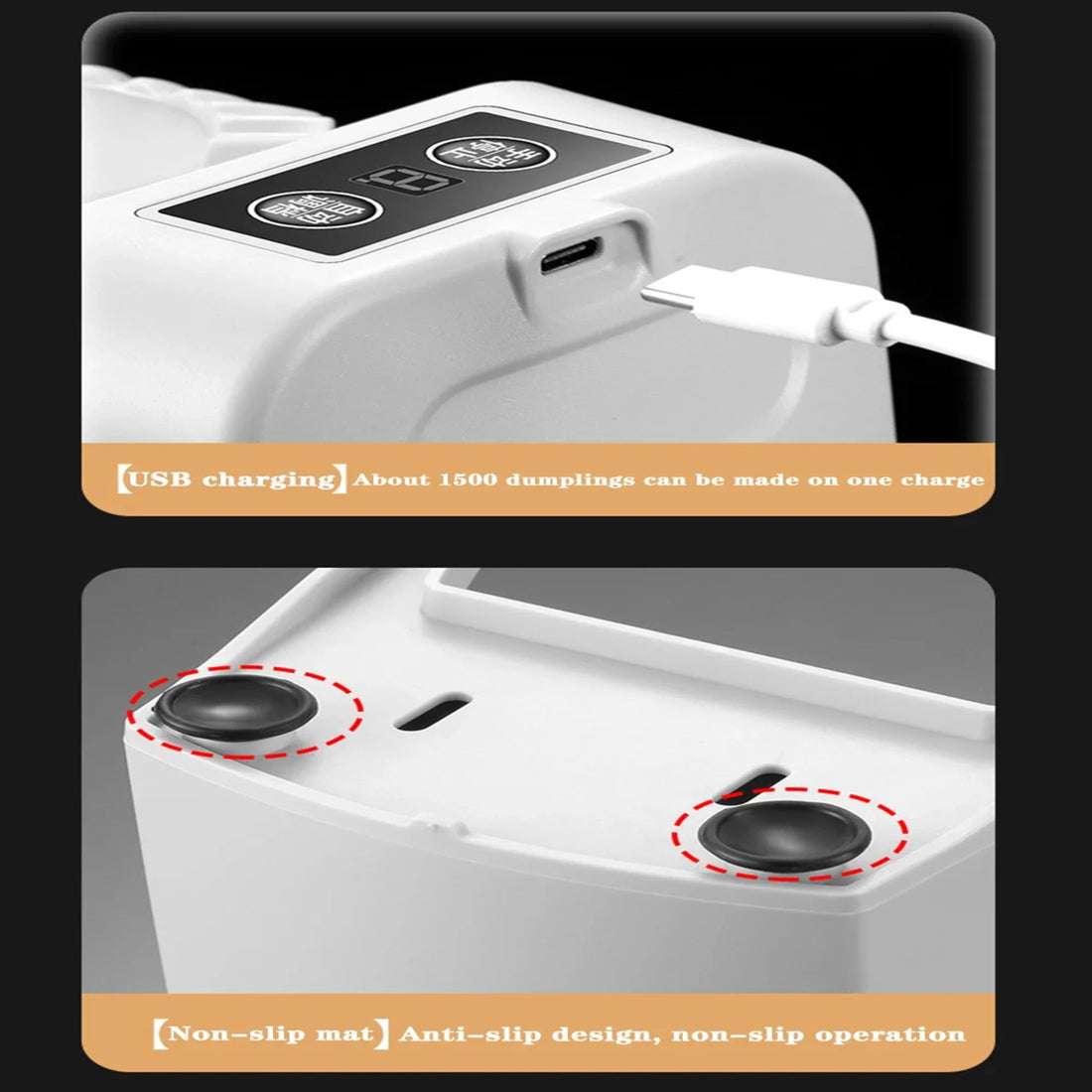 Fully Automatic Household Dumpling Machine - Dumpling Making Tool 7826913558726-1