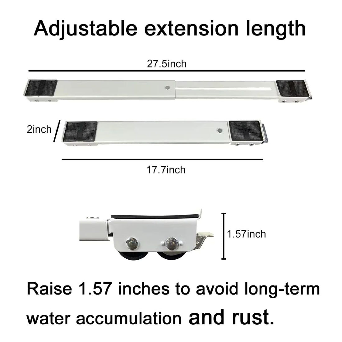 Adjustable Appliance Roller Heavy Duty Movable Base Furniture Stand 14814324326726-1