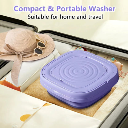Portable & Foldable Washing Machine with Drying Function