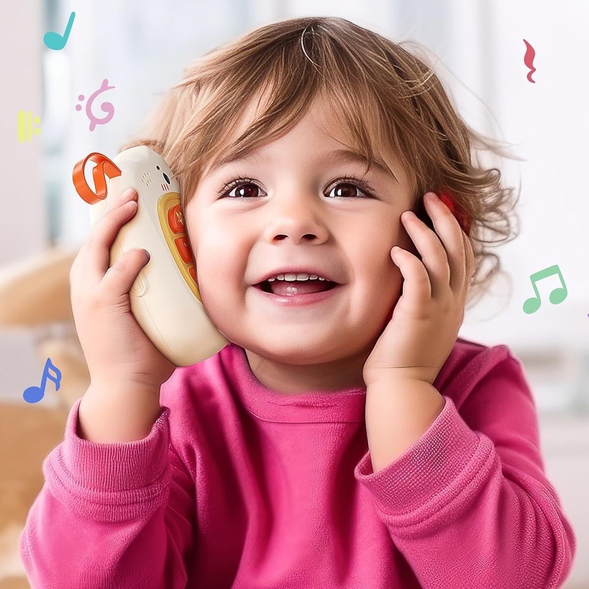 Interactive Soundboard Activity Suitcase for Toddlers Educational Lights and Music Toy (6-12 months)