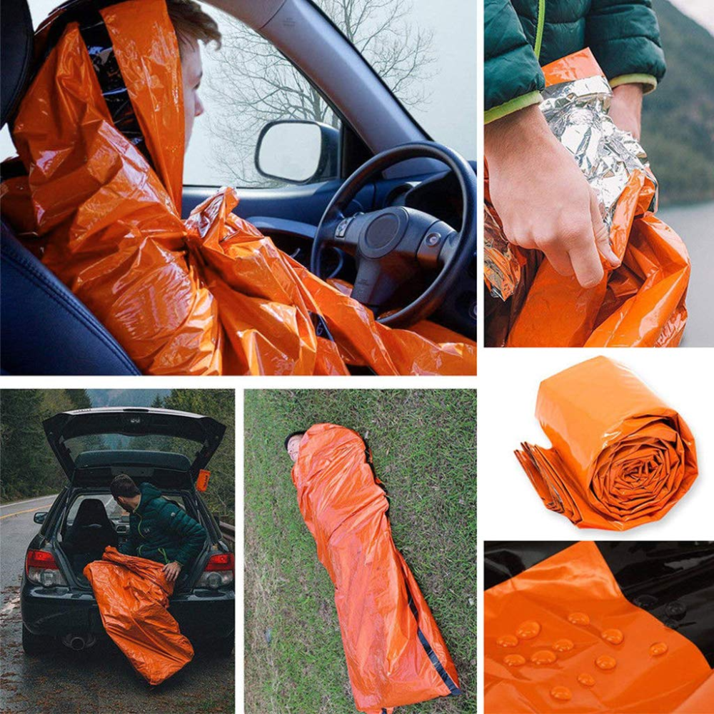 Lightweight Emergency Bivvy Bag – Waterproof And Windproof Shelter