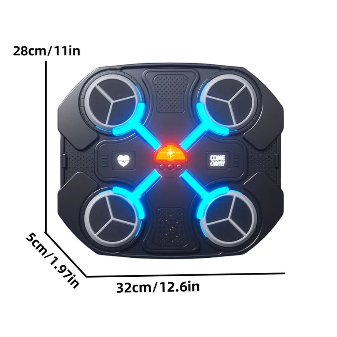 Smart Interactive Musical Boxing Target – Dynamic Training Toy for Kids 9742186152259-1