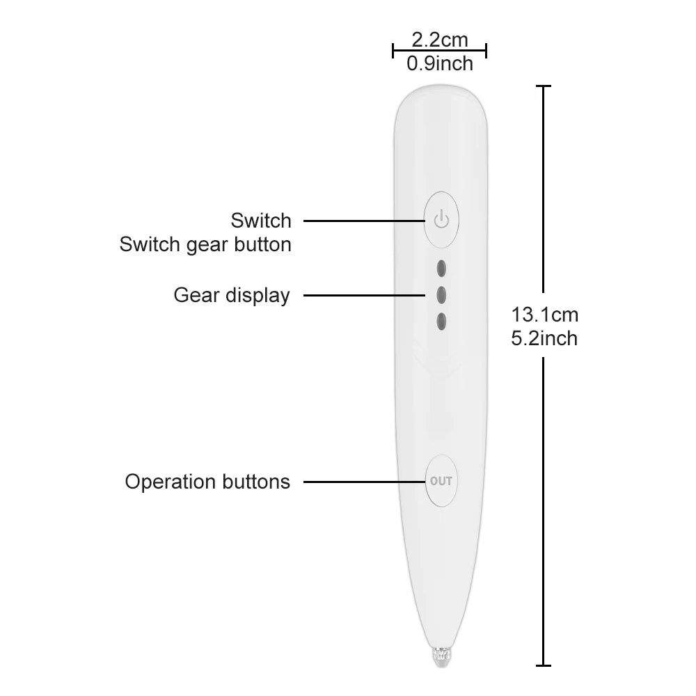 Mole And Dark Spot Electric Pen Remover 8746281369934-1