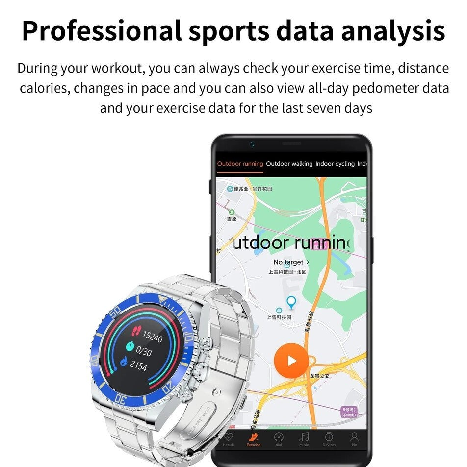 Nexos Pro – Tactical Smartwatch With Gps, Health Tracking & 21-Day Battery Life 10250229842198-1