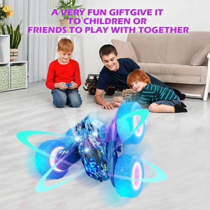 Rc Stunt Car Double Sided Flip 2.4G Remote Control Cars 360¡Ã Rotation Rc Off Road Drift Car Children Gifts For Kids Adults Boys 9751061496115-1