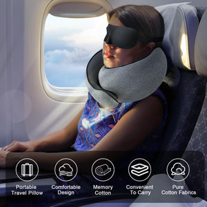 U-Shaped Neck Pillow For Travel And Long Flights