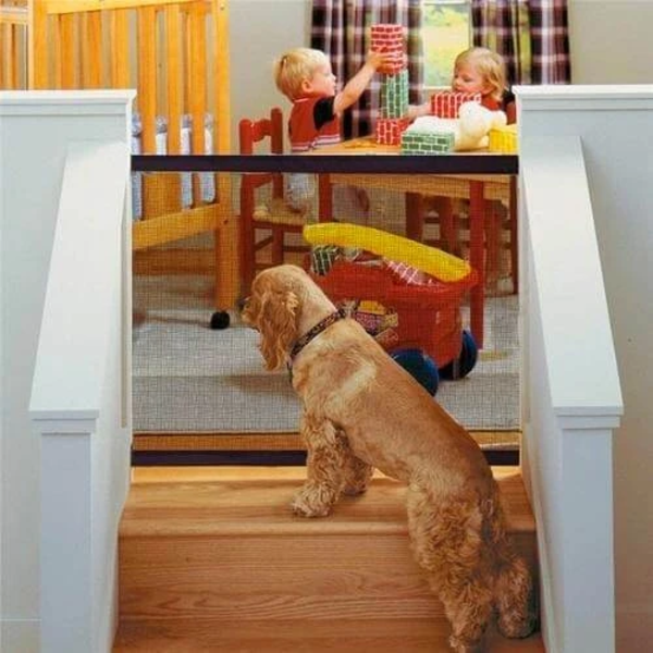 Portable Kids &Amp; Pets Safety Door Guard