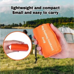 Lightweight Emergency Bivvy Bag – Waterproof And Windproof Shelter