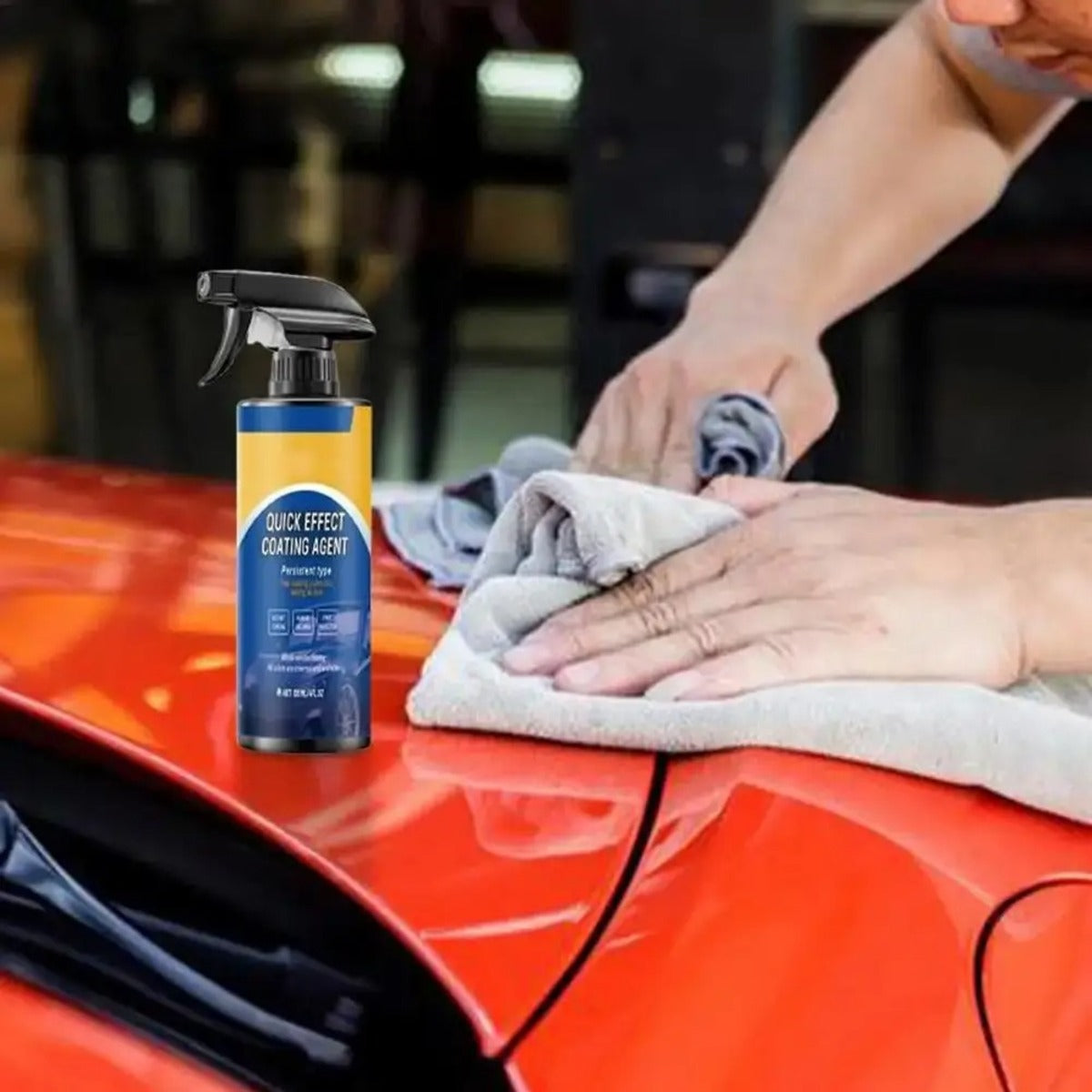 Car Wax Spray For Quick Shine And Protective Coating On Vehicles (120ml) 15128318345542-1