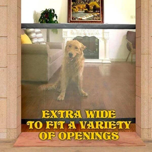 Portable Kids &Amp; Pets Safety Door Guard