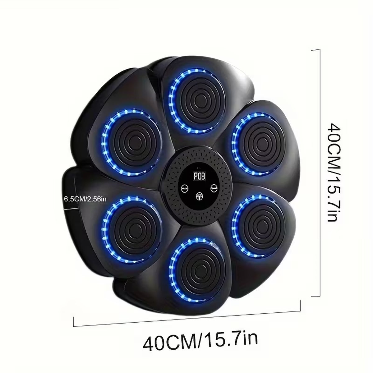 Music Boxing Pad with Targeting Features – Ultimate Punch Machine for Boxing Fitness 9840490152257-1