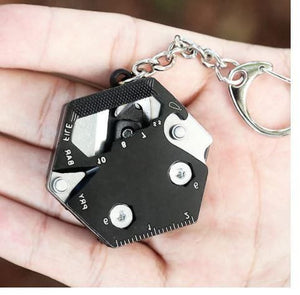 14 In 1 Multifunctional Edc Keychain