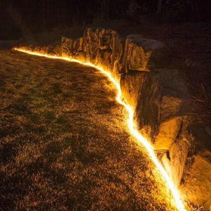 40Ft Solar Garden Pathway Light Strips