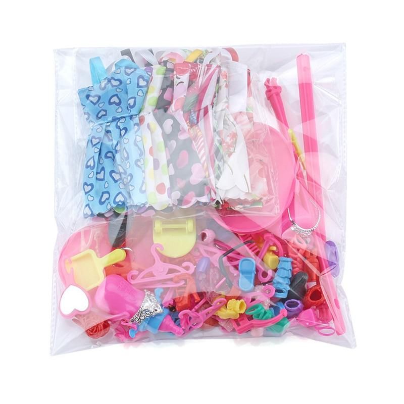 85Pcs Barbie Doll Accessories