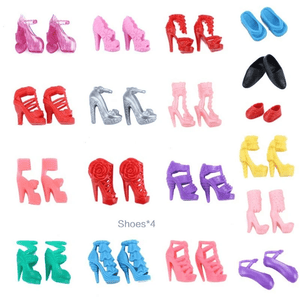 85Pcs Barbie Doll Accessories