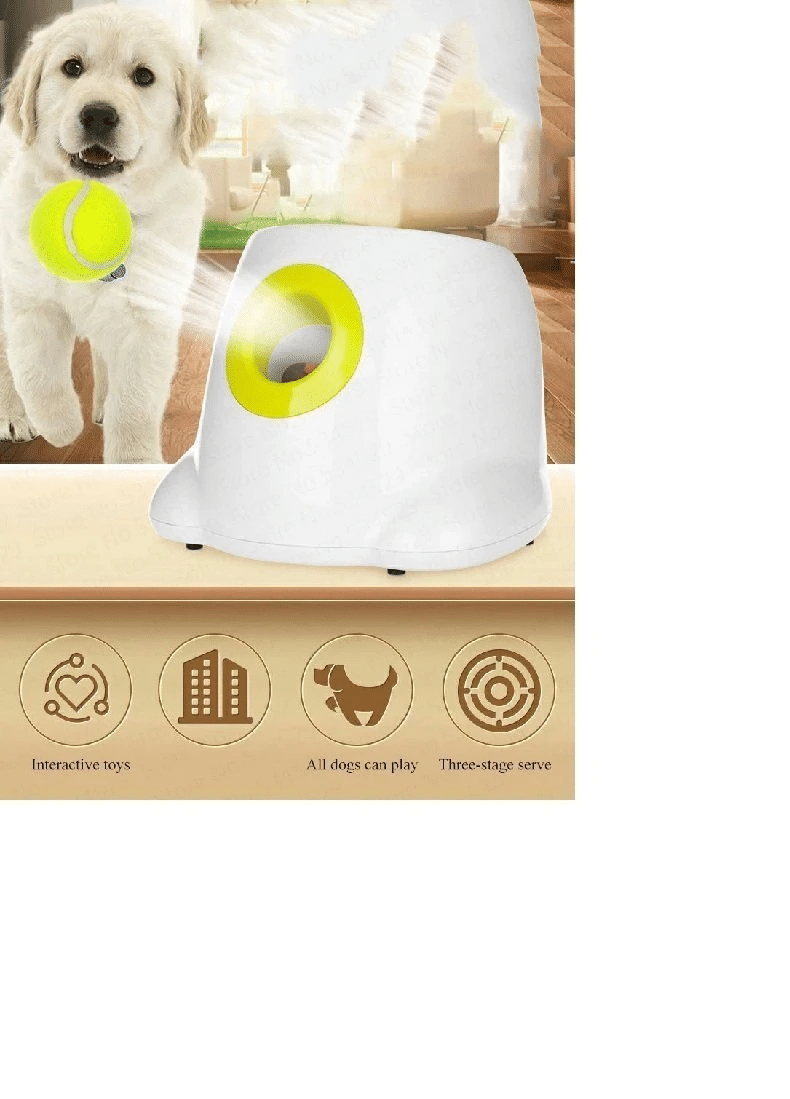 Automatic Tennis Ball Launcher For Pets