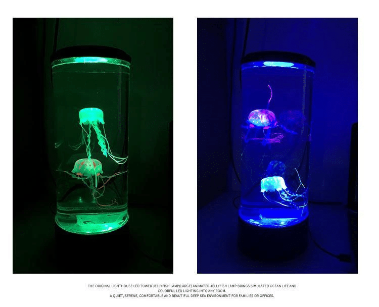 Bedside Hypnotic Jellyfish Lamp Aquarium