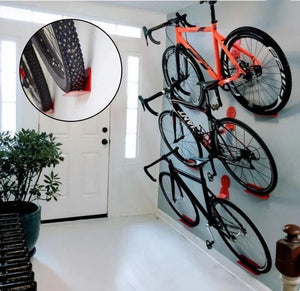 Bicycle Rack Wall Metal Hook Bicycle Mountain Bike Wall Bracket Road Bike Wall Rack