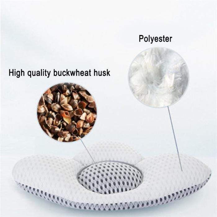 Buckwheat Lumbar Sleep Pillow