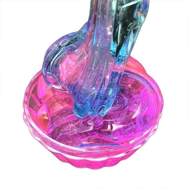 Set of 2 Crystal Clear Slime Toys 8142350254280-al