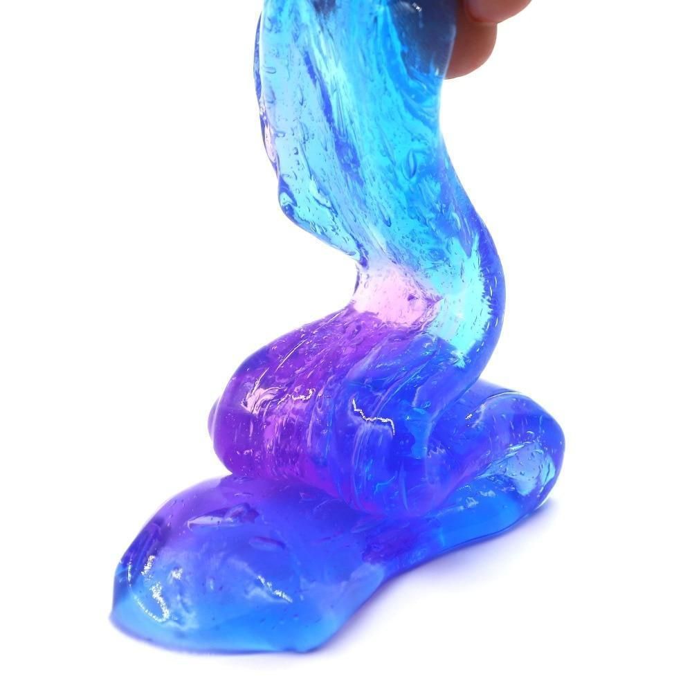 Set of 2 Crystal Clear Slime Toys 8142350254280-al