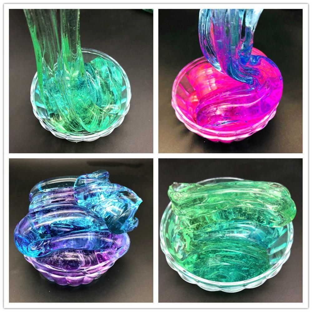 Set of 2 Crystal Clear Slime Toys 8142350254280-al