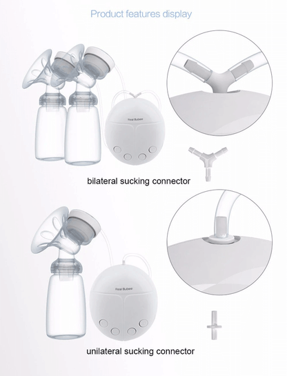 Electric Breast Double Pump Breastfeeding Hospital Grade Machine 8142351433928-al