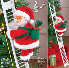 Electric Climbing Santa