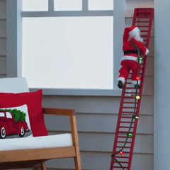 Electric Climbing Santa
