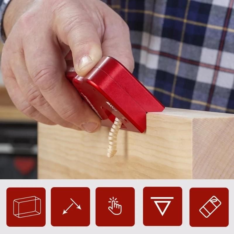 Ez Chamfer - Woodworking 45 Degree Edge Auto Chamfering Tool 8142468415688-spf