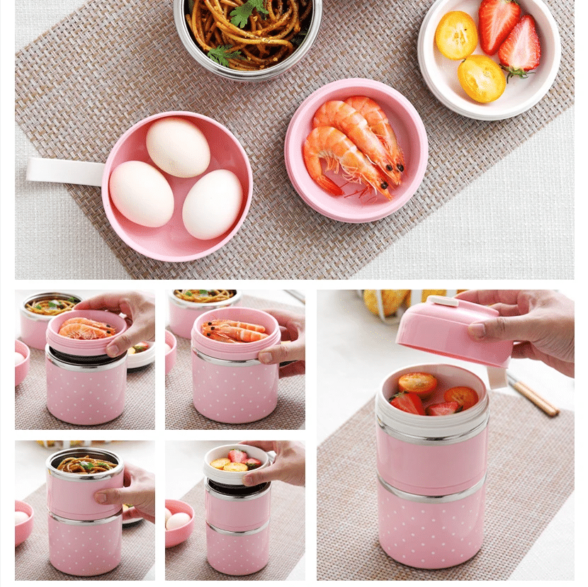 Food Thermos Lunchbox Tower