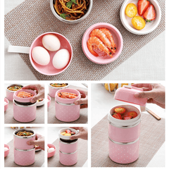 Food Thermos Lunchbox Tower
