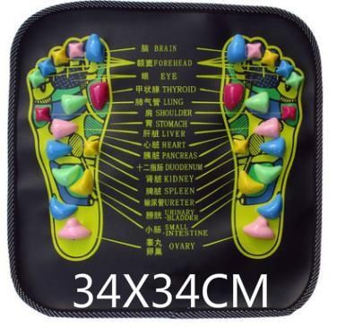 Foot Reflexology Massage Mat 8142366638280-al