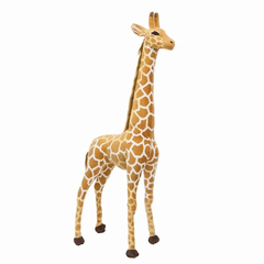 Huge Real Life Giraffe Plush Toys Cute Stuffed Animal Dolls Soft Simulation Giraffe Doll Birthday Gift Kids Toy Bedroom Decor
