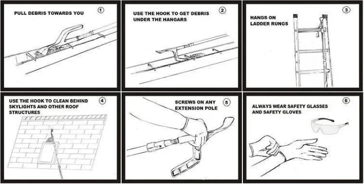 Ingenious Gutter Cleaning Tool