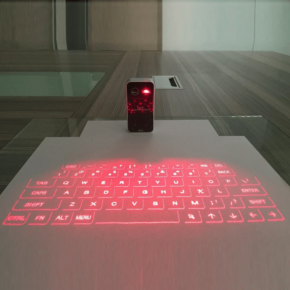 Portable Laser Projection Keyboard