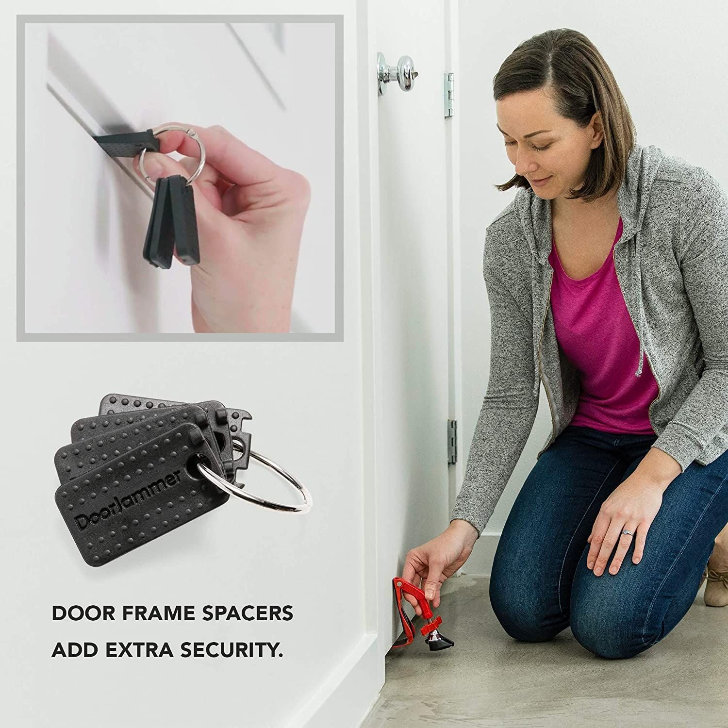 Portable Travel Home Security Door Lock